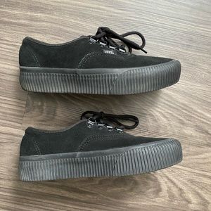 Suede Platform Creeper Vans